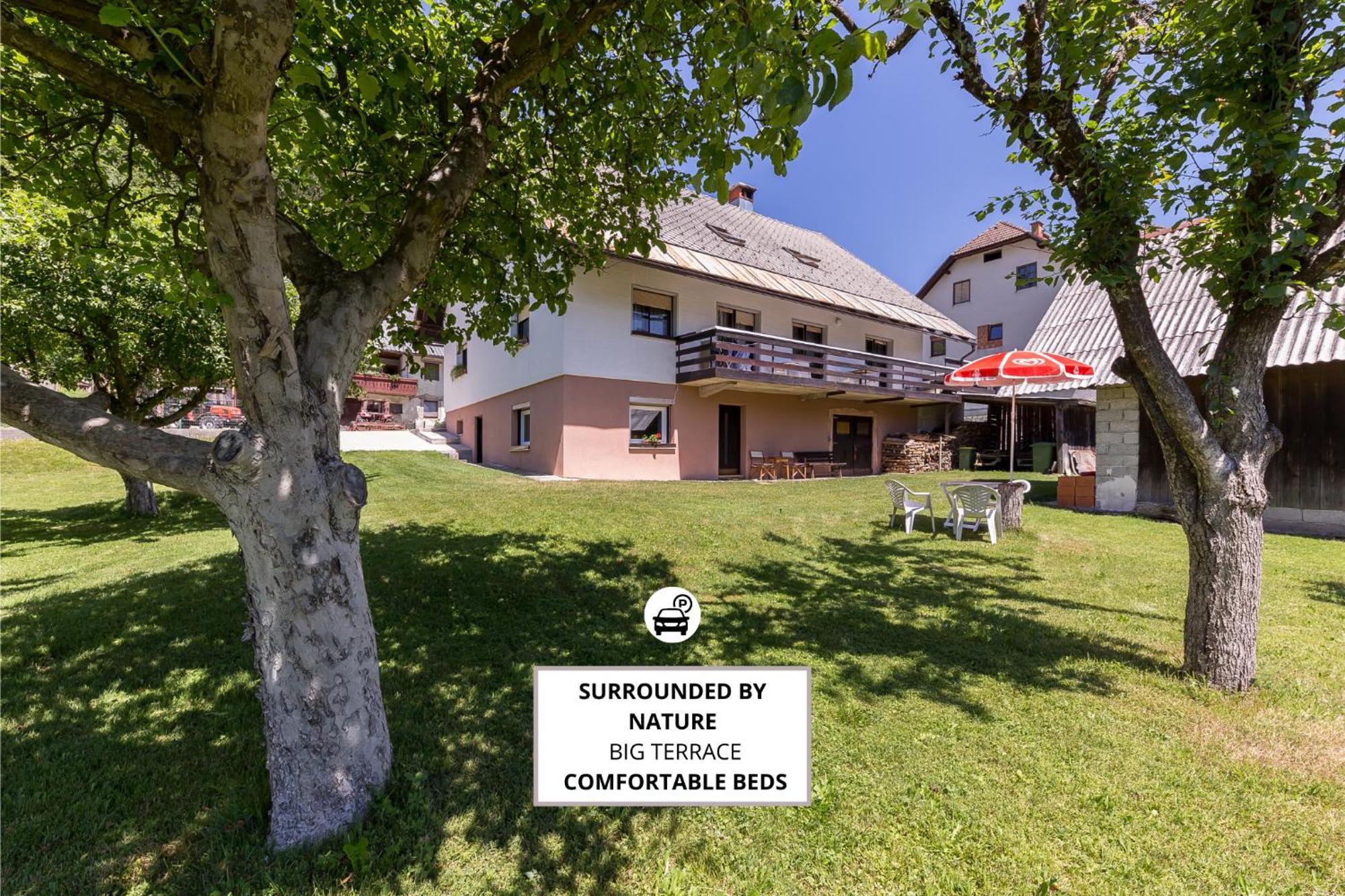Apartmaji Trstenjak Rateče Eksteriør billede